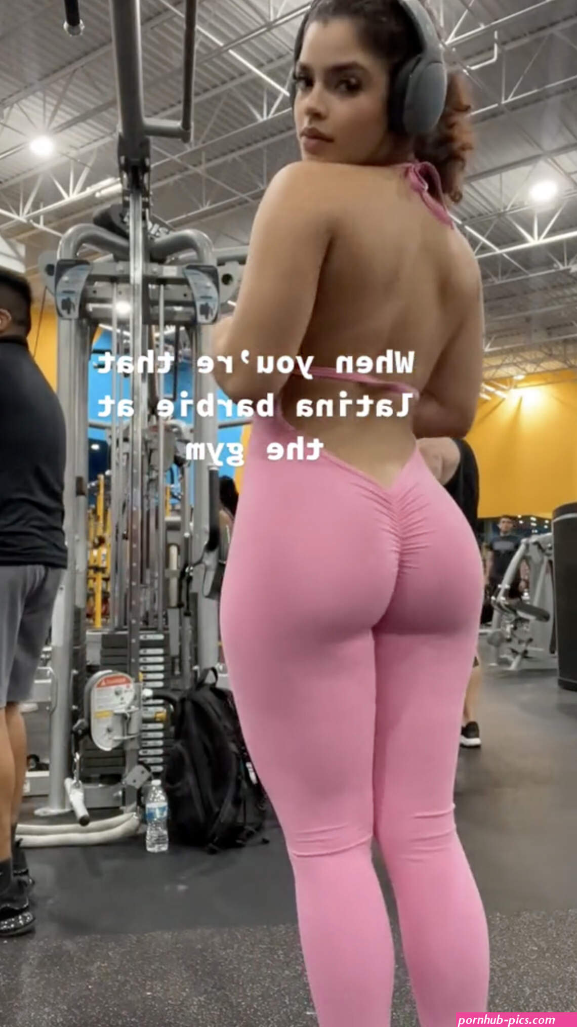 I'm a 'Latina gym Barbie'