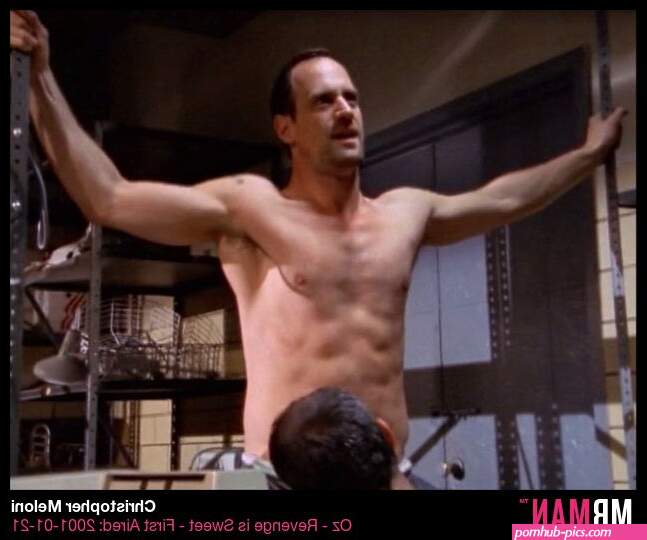 Getting the cake ready for Christopher Meloni's Birthday