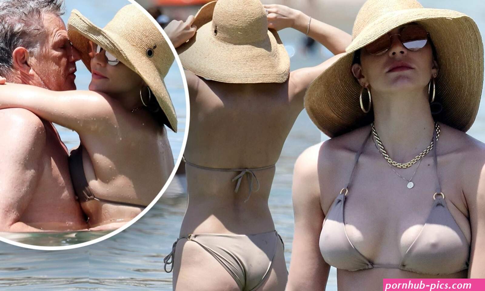 Katharine McPhee, 35, puts on a steamy display with fiancé David Foster, 69, in Mykonos | Daily Mail Online