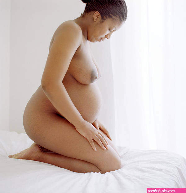 Naked Pregnant Woman Art Print by Cecilia Magill/science Photo Library