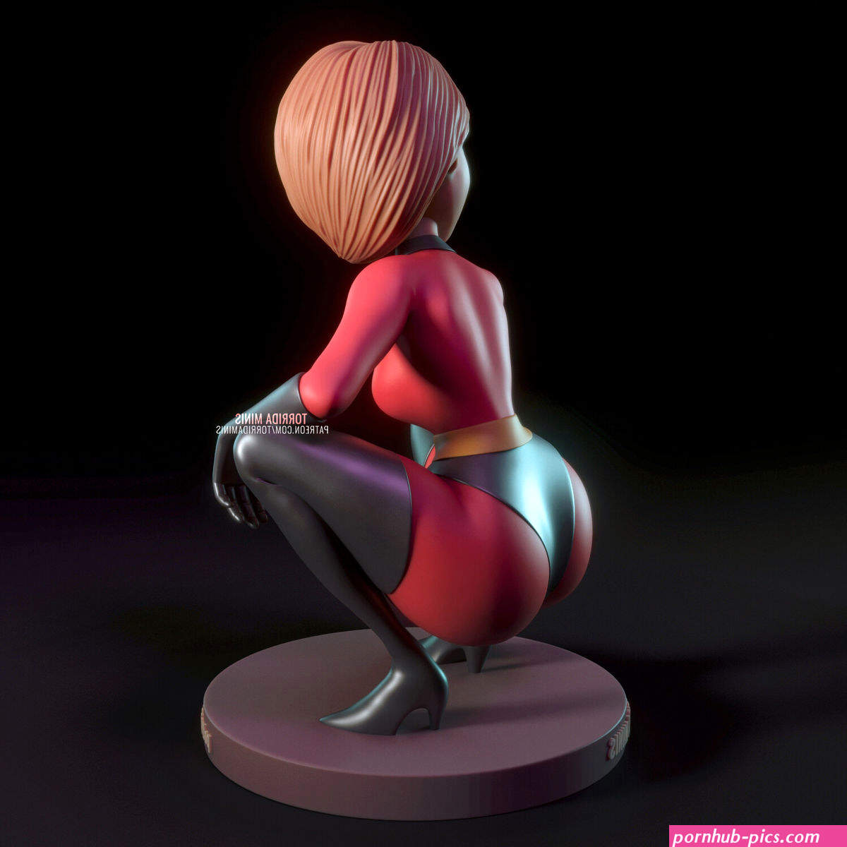 Elastigirl 2 Versions 3D Printed Resin Model Kit Sexy Unpainted Unassembled | eBay