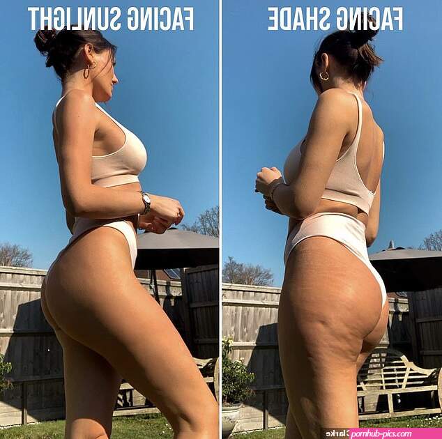 Influencer shows how models take 'perfect' booty snaps using angles | Daily Mail Online