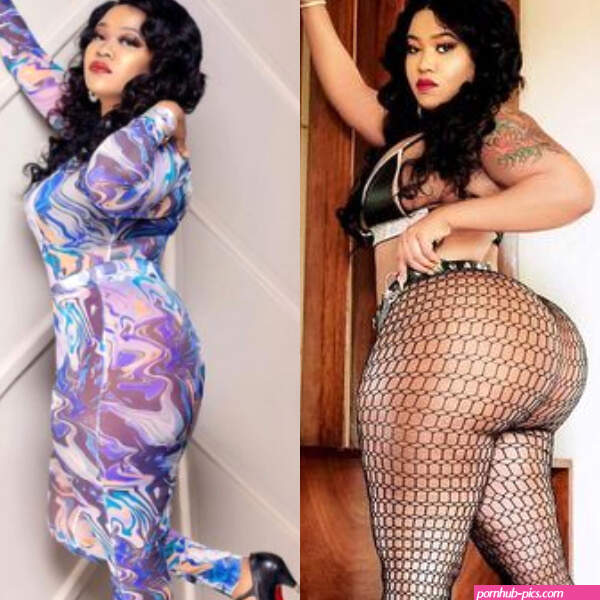 Kenyan woman with heavy backside removes butt implants after her life comes under threat