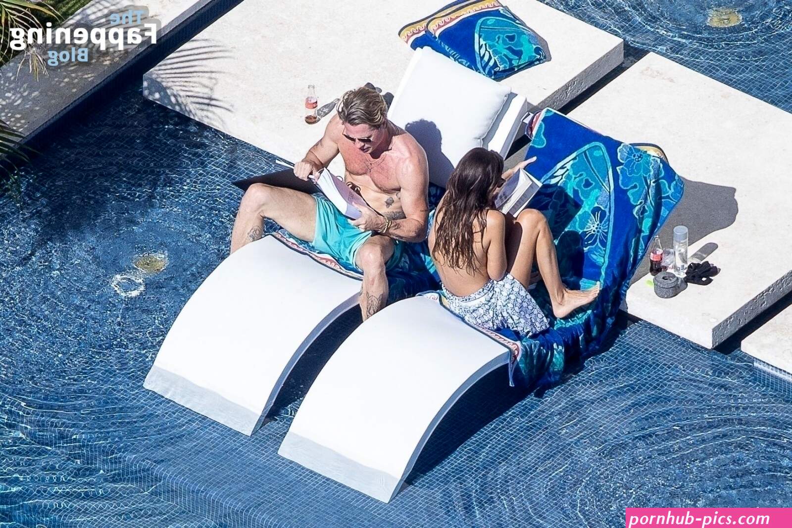 Ines De Ramon & Brad Pitt Enjoy Some Time Under the Sun Together in Cabo  (15 Photos)