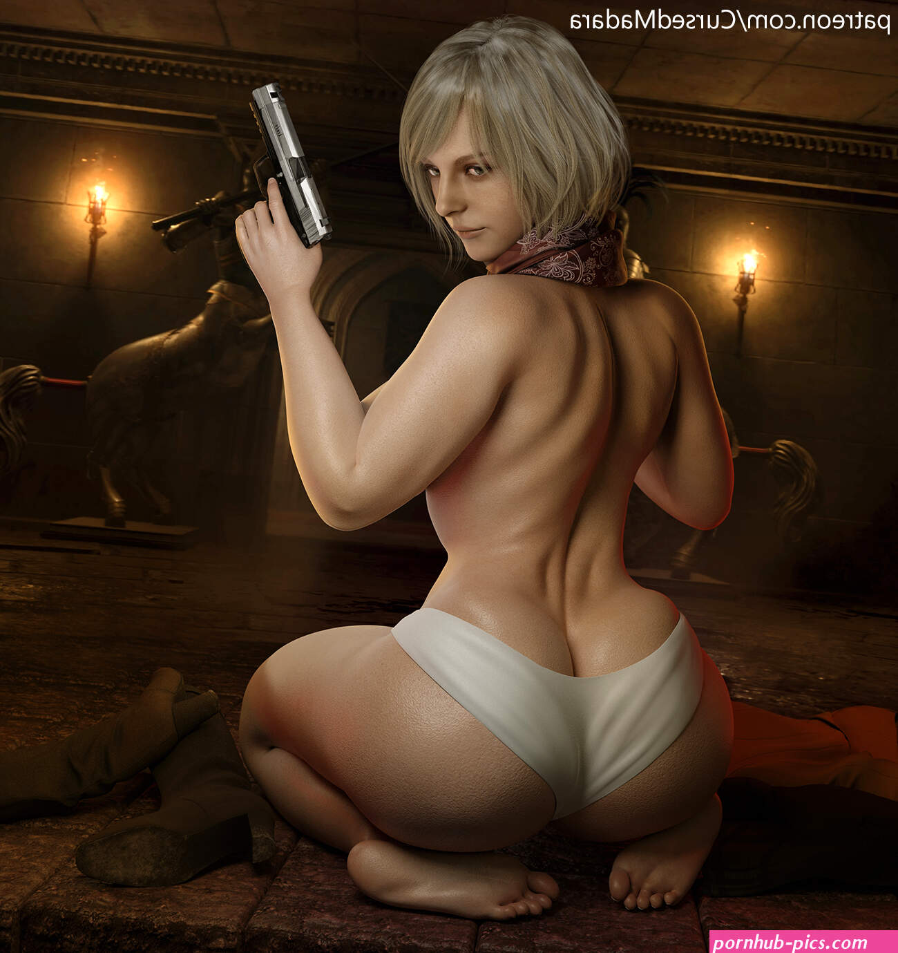 Ashley Graham RE4 by CursedMadara