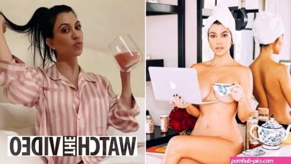 Kourtney Kardashian strips down and goes completely naked to show off her  curves in new TikTok video | The Irish Sun
