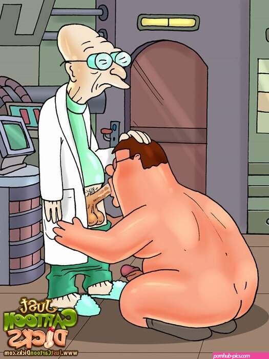 Gay robot from Futurama and Horny Beavis and Butt-head