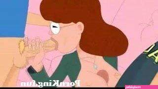 Beavis and Butt-head fucks Daria + Drawn Together threesome from cartoon  head mera badi Watch HD Porn Video