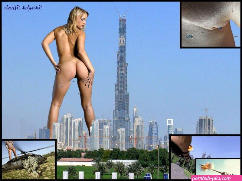 Nude Giantess Collage