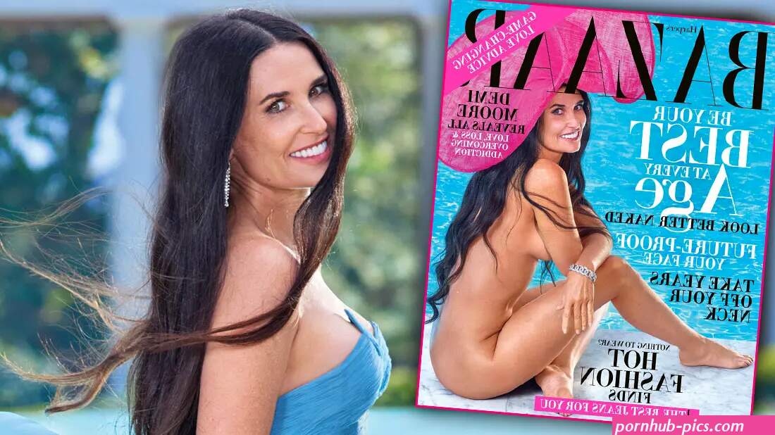 Demi Moore Poses Naked For Harper's Bazaar At 56: See The Photos