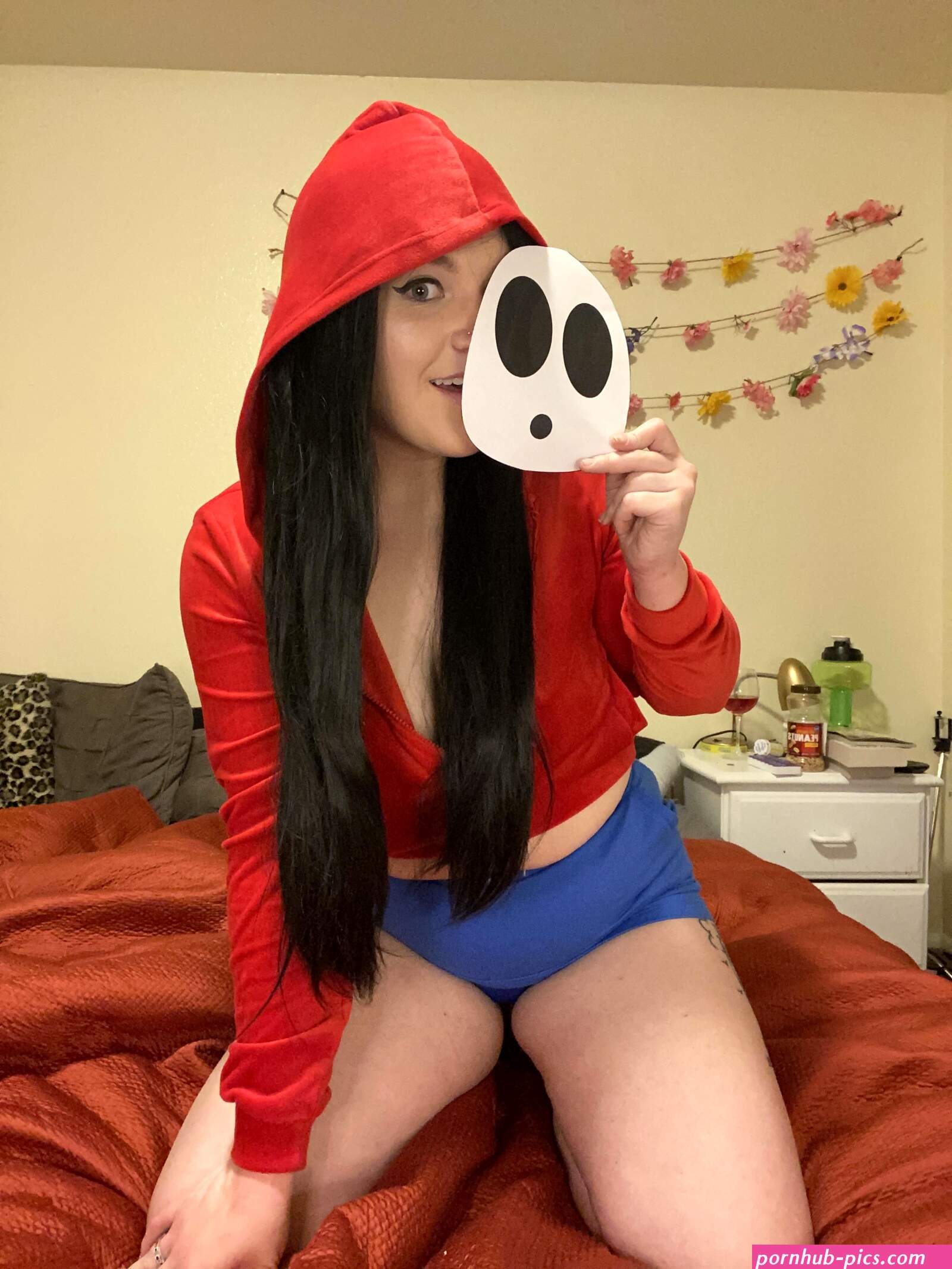 Shy guy by CosplayBunny