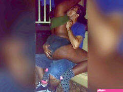 Naejae, dry humping, ebony amateur