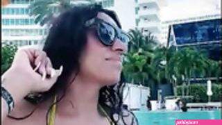 Watch Free Tik Tok Live Nip Slip In the Pool Porn Video