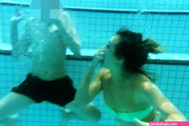 Charlotte Crosby suffers nip slip underwater as she larks around Down Under