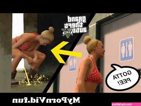 DESPERATE TRACEY DE SANTA (GTA 5 Peeing) from fiee xxx piss peewww v Watch Video