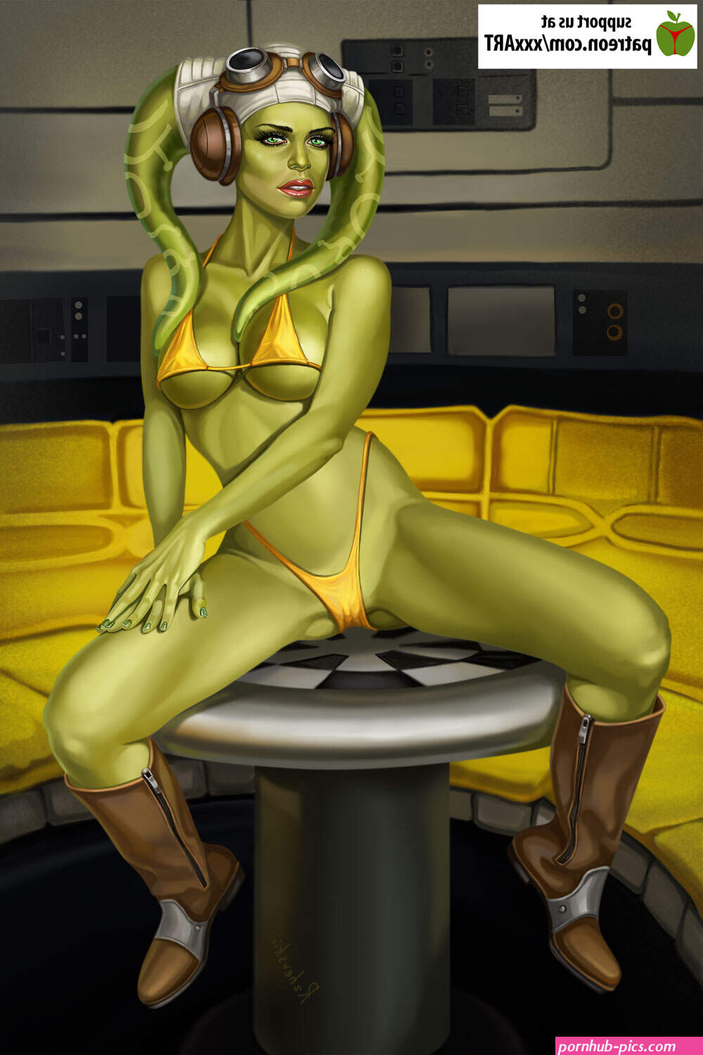 Hera Syndulla Bikini Color By Rzhevskii Hentai FoundrySexiezPix Web Porn