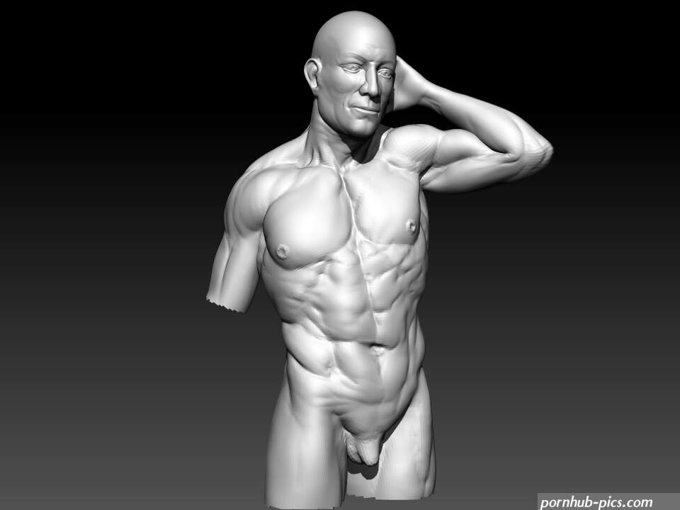 Male nude study front by smessier on DeviantArt