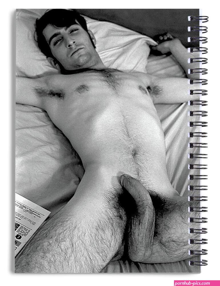 Reclining Male Nude, 1970 Spiral Notebook by Wayne Higgs