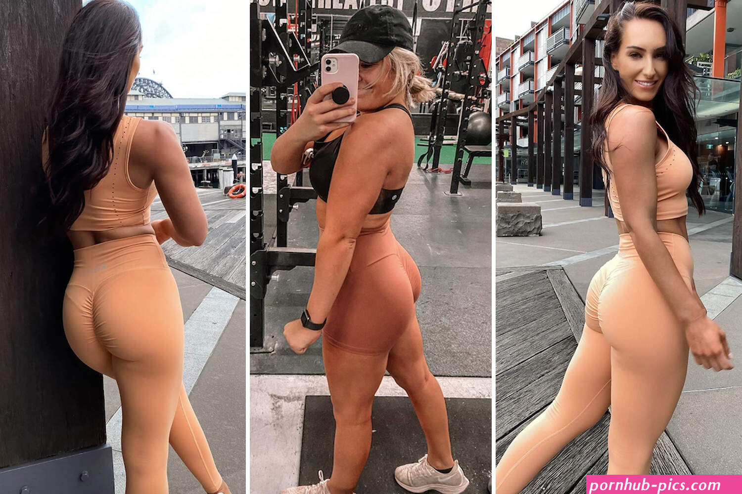 Naked gym shorts are the daring new workout trend that influencers can't get enough