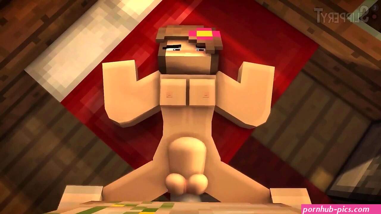 Jenny from Minecraft fucked by zombie and iron golem