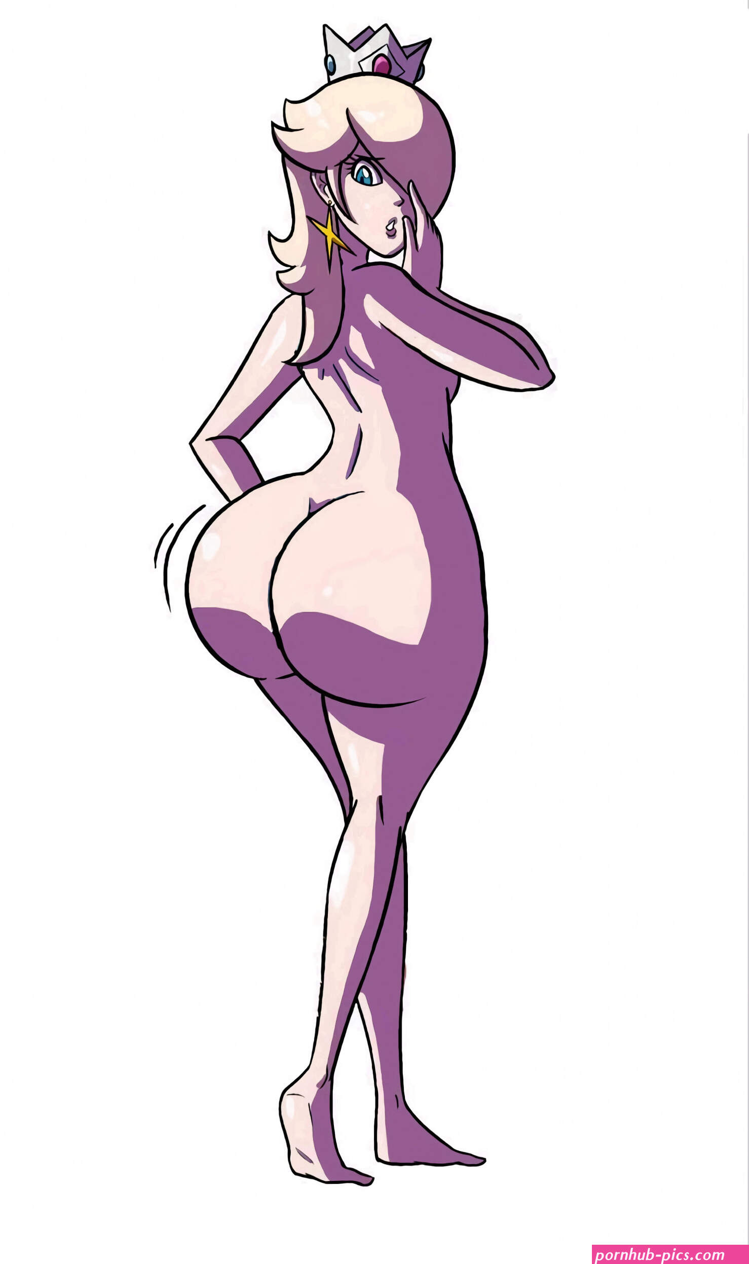 Embarrassed Nude Rosalina by JustafunGUY23 -- Fur Affinity [dot] net