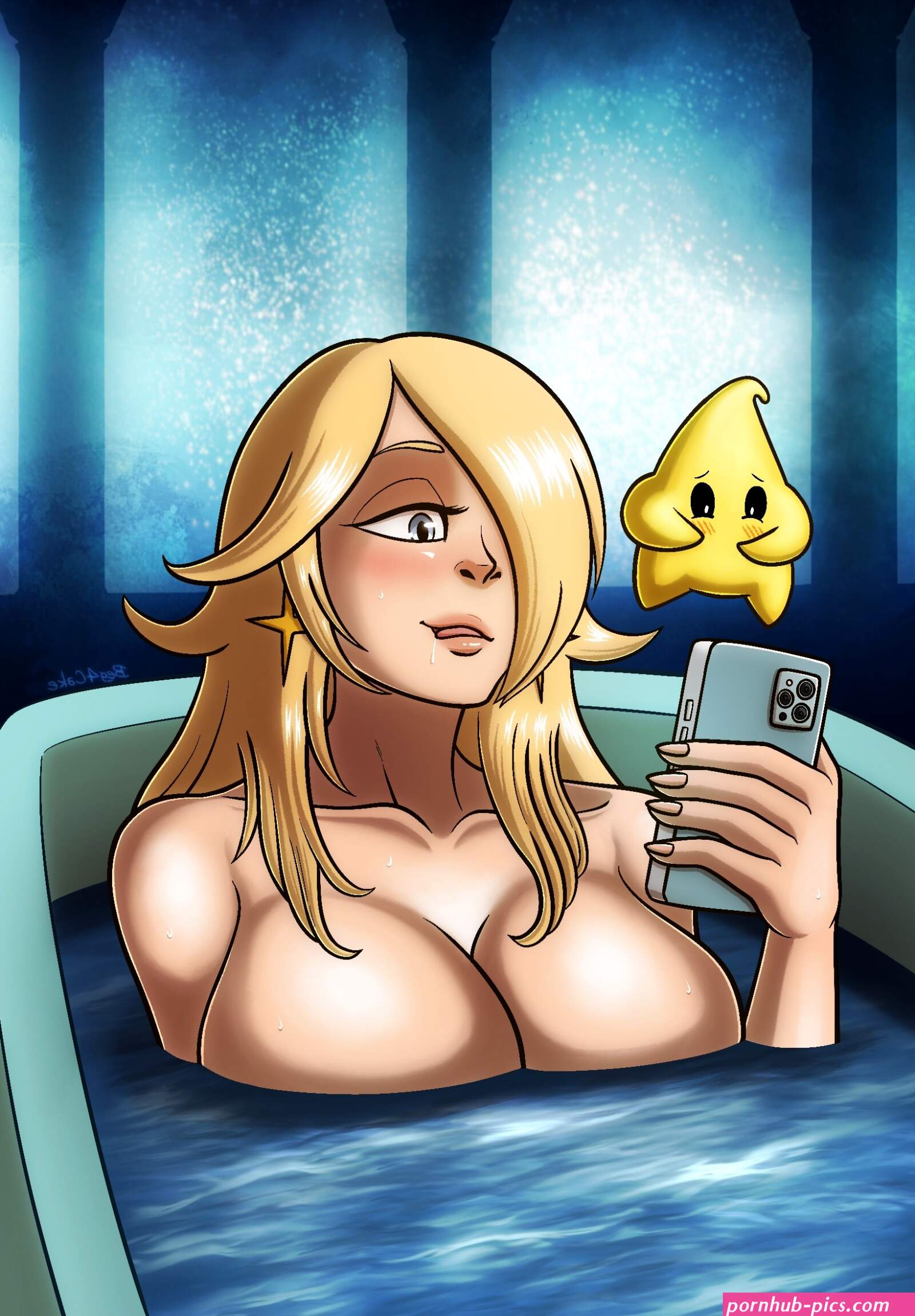 Rosalina Taking A Bath by Beg4Cake on Newgrounds