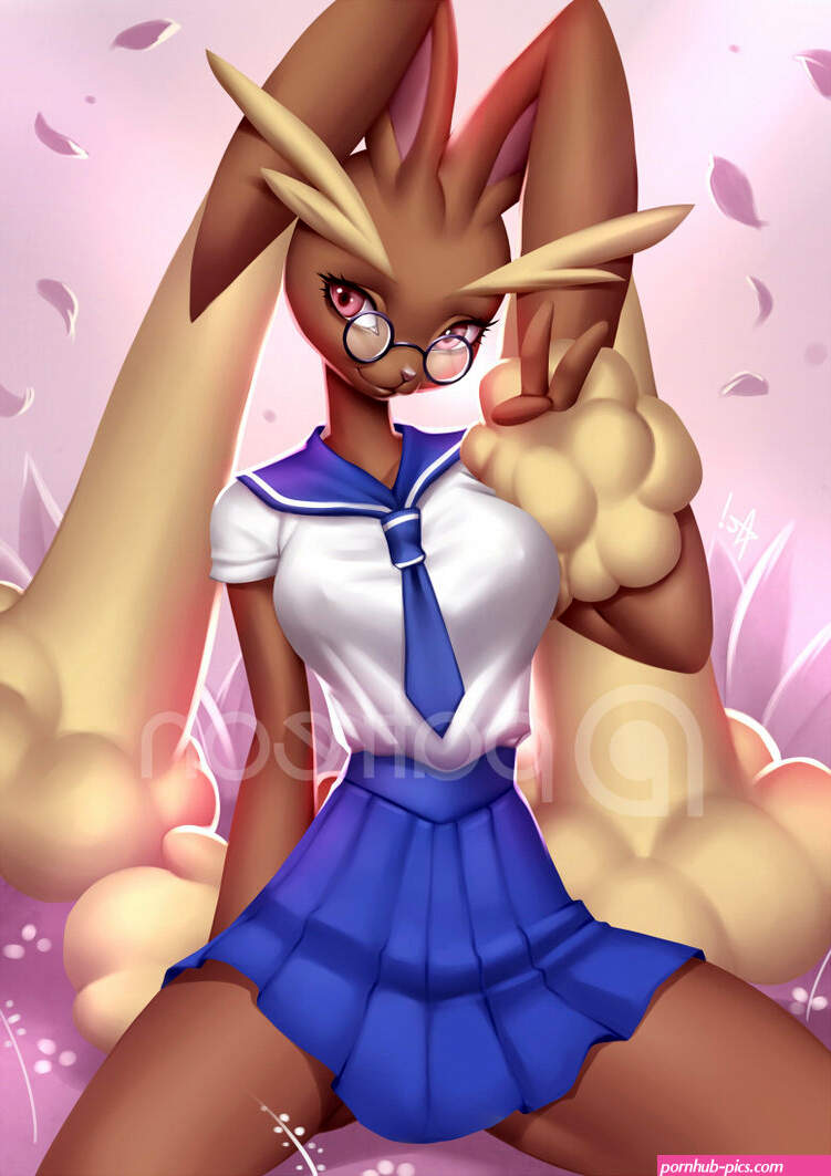 Schoolgirl Lopunny | Pokémon | Know Your Meme
