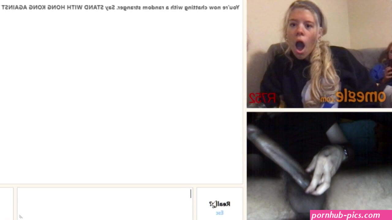 Omegle big cock reactions Vol.2