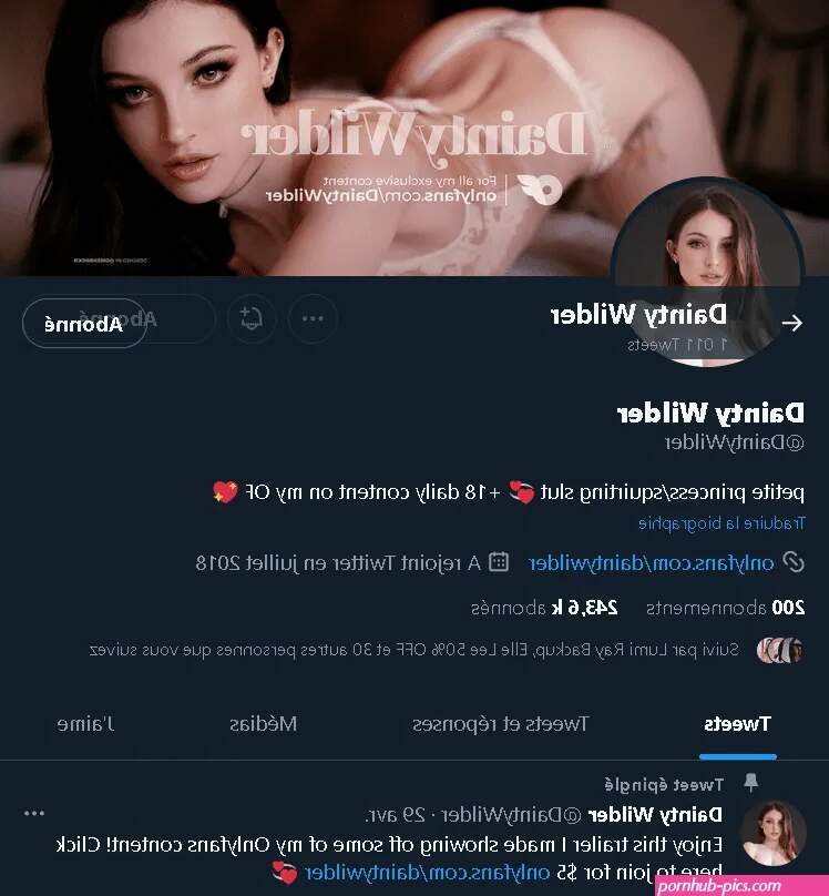 OUR BEST SELECTION OF 23 TWITTER PORN ACCOUNTS
