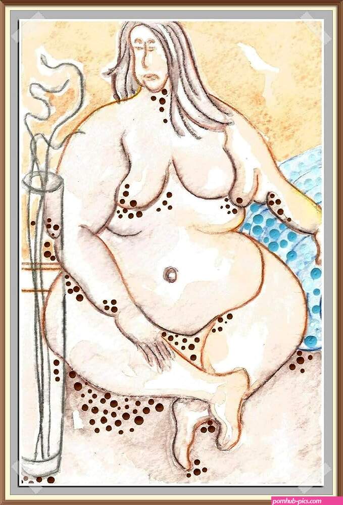 Amazon.com: OBESE NUDE WOMAN Obesity Nudes Female Large Lady Naked Big Women Watercolors Acrylics Original Painting Best Selling Contemporary Modernist Originals Amazon Fine Arts StickyKitties Art Gallery 206 : Handmade Products