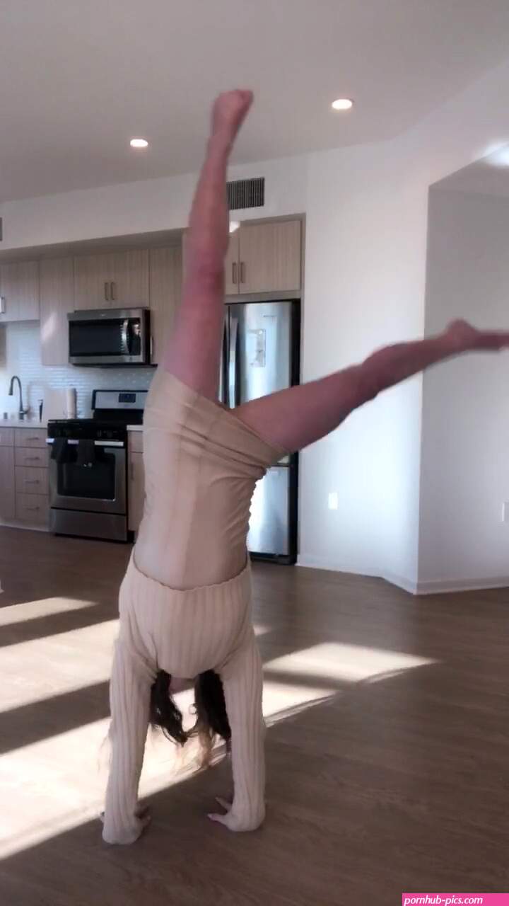 McKayla Maroney Handstand in a Skirt of the Day