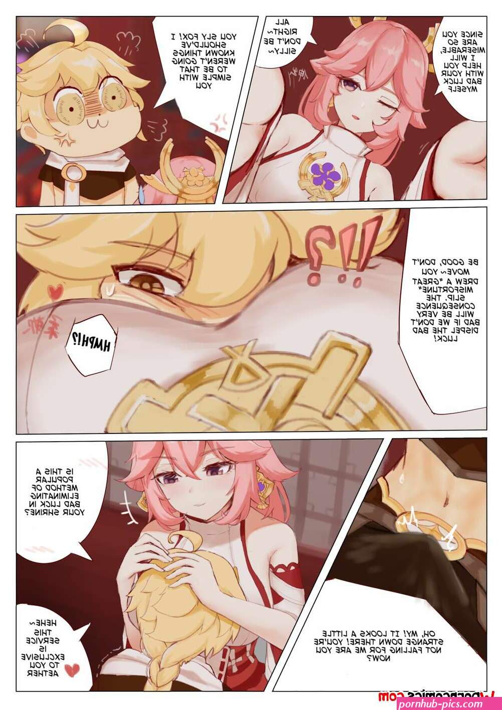 ✅️ Porn comic Yae Mikos special service. Genshin Impact Sex comic hot babe decided | Porn comics in English for adults only | sexkomix2.com