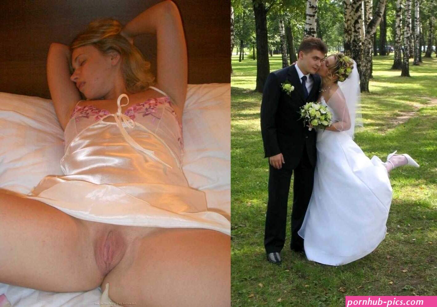 Naked Bride and Gromo