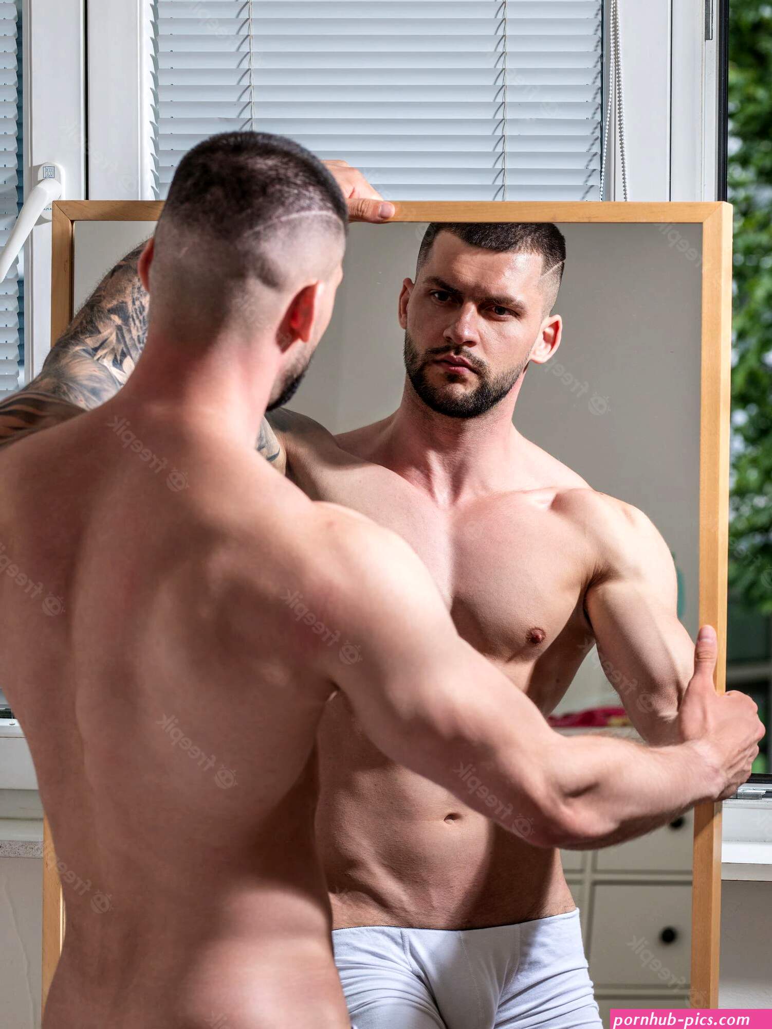 Premium Photo | Seductive gay muscular body of man strong brutal guy sexy male naked torso nude muscular body man wi