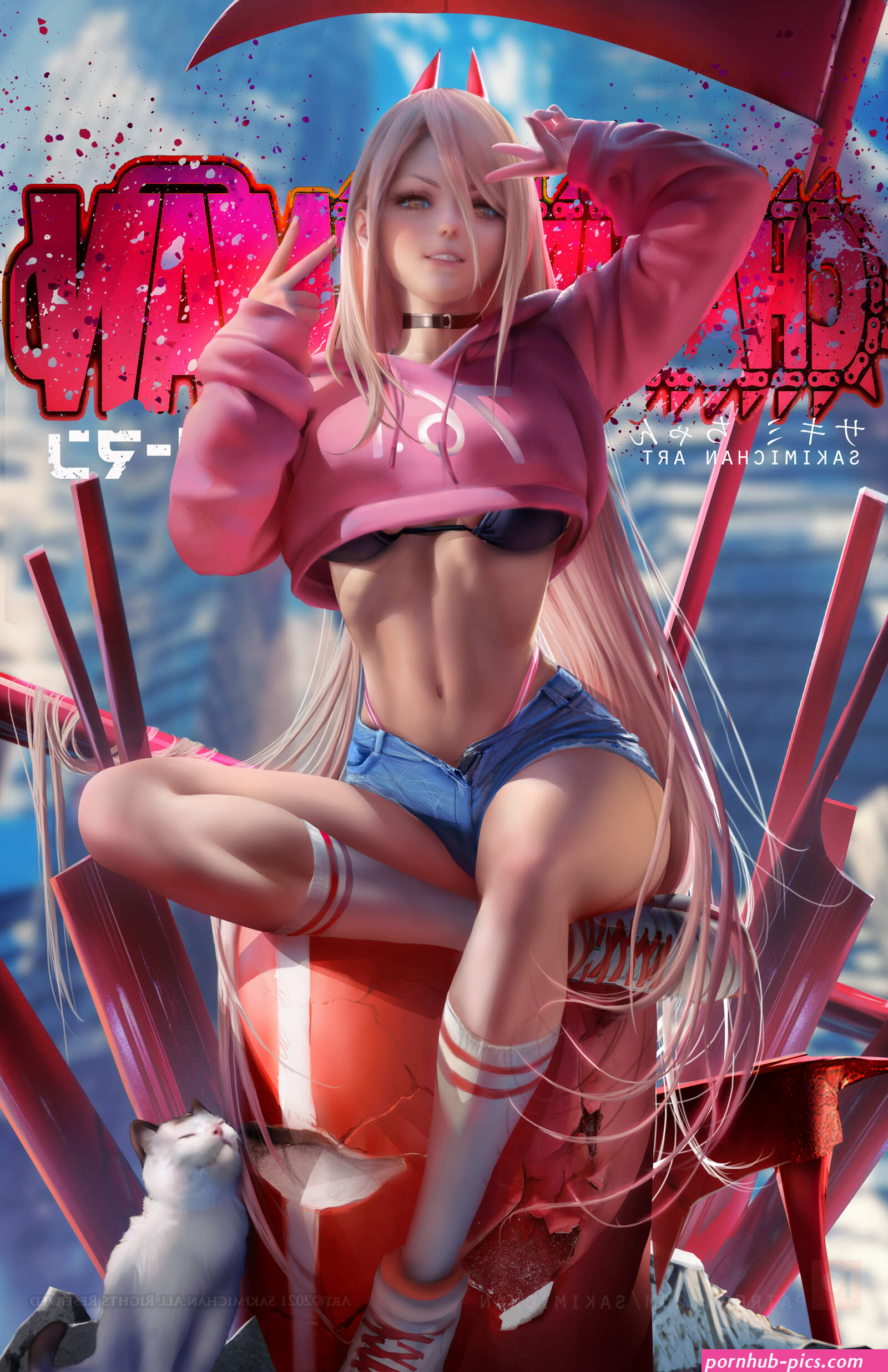 Power – Sakimichan – Chainsaw Man