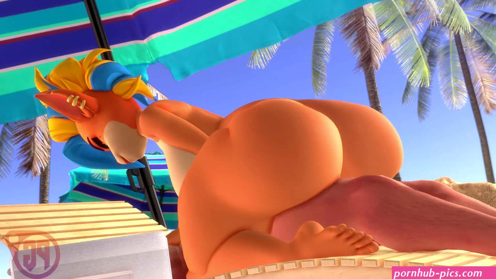 Crash (series) Tawna Bandicoot 1boy 3d
