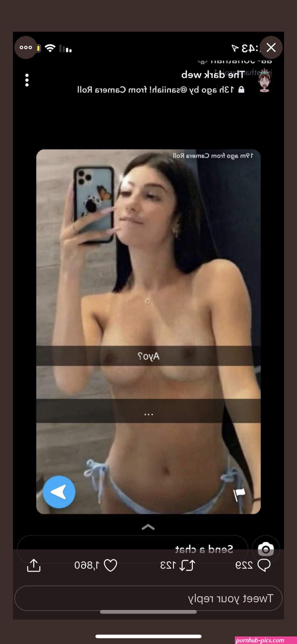 mhhh on X: Now yall can stfu and stop making fake rumours about a minor! # CharliDamelio #charlidamelioleaked charli damelio leaked is fake and photoshopped! So stop