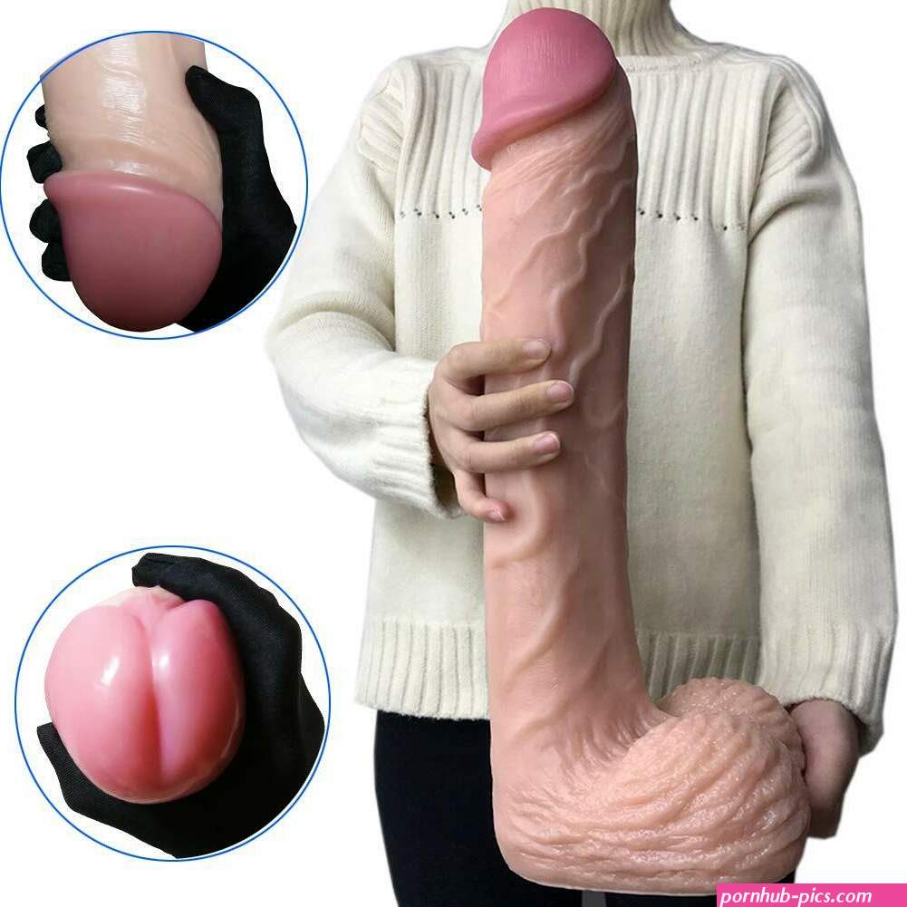 12Inch-Huge-Realistic-Black-Dildo-Extreme-Big-Penis-STRONG-Suction-Cup-Sex-Toy