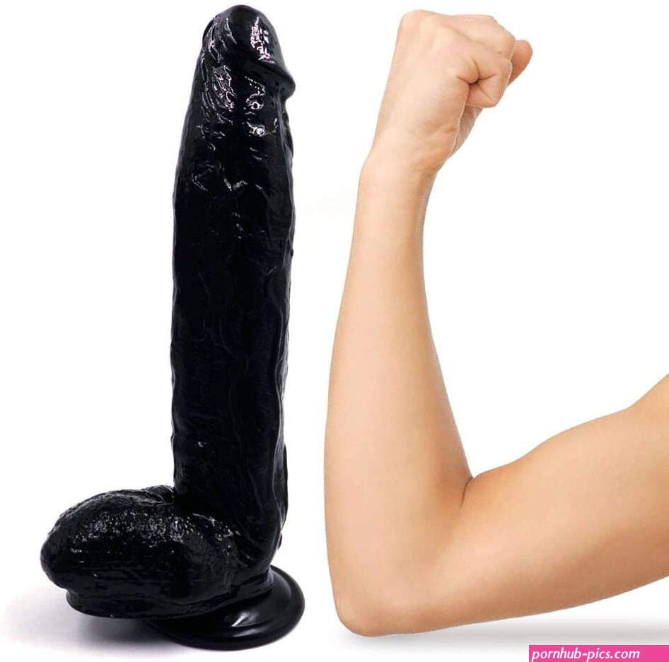 Buy 12 Inch Black Realistic Dildo, Skin-Safe Material Lifelike Huge Penis with Strong Suction Cup for Hands-Free Play Online in India