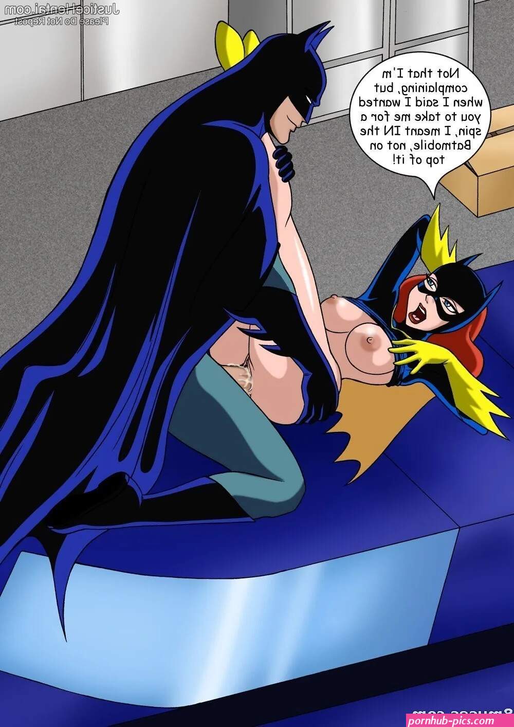 Batgirl nude comic