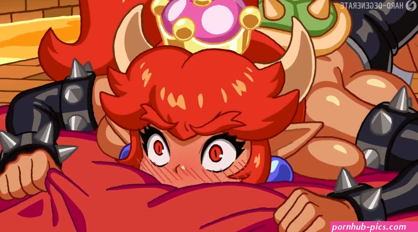 Peachette & Bowsette Make Use of Futanari Appendages in Lewd Animation