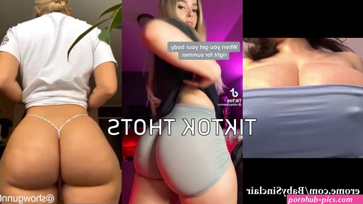 BANNED/DELETED tiktok thots