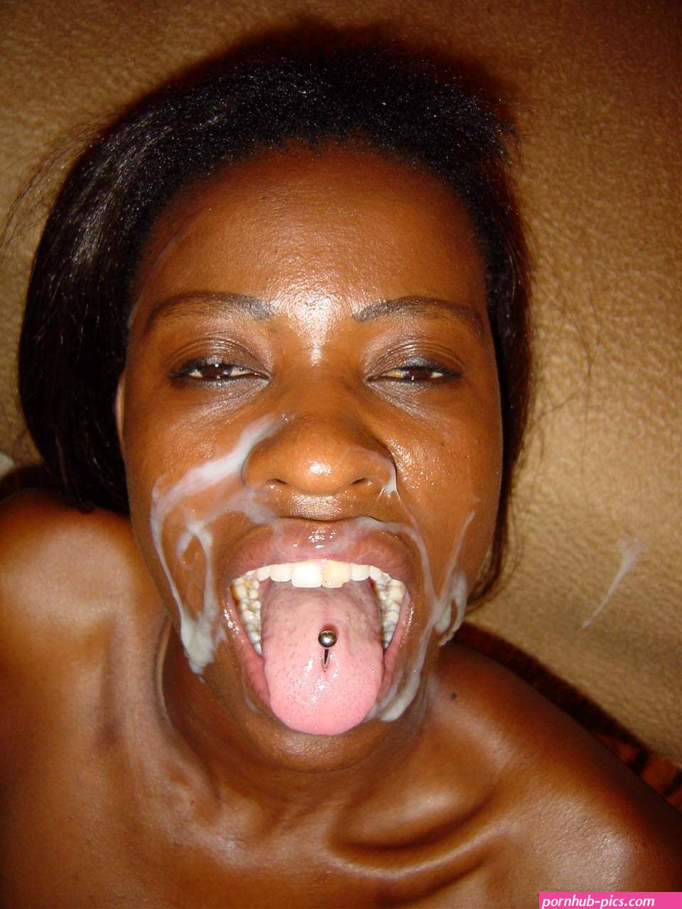 Ebony nut face amateur