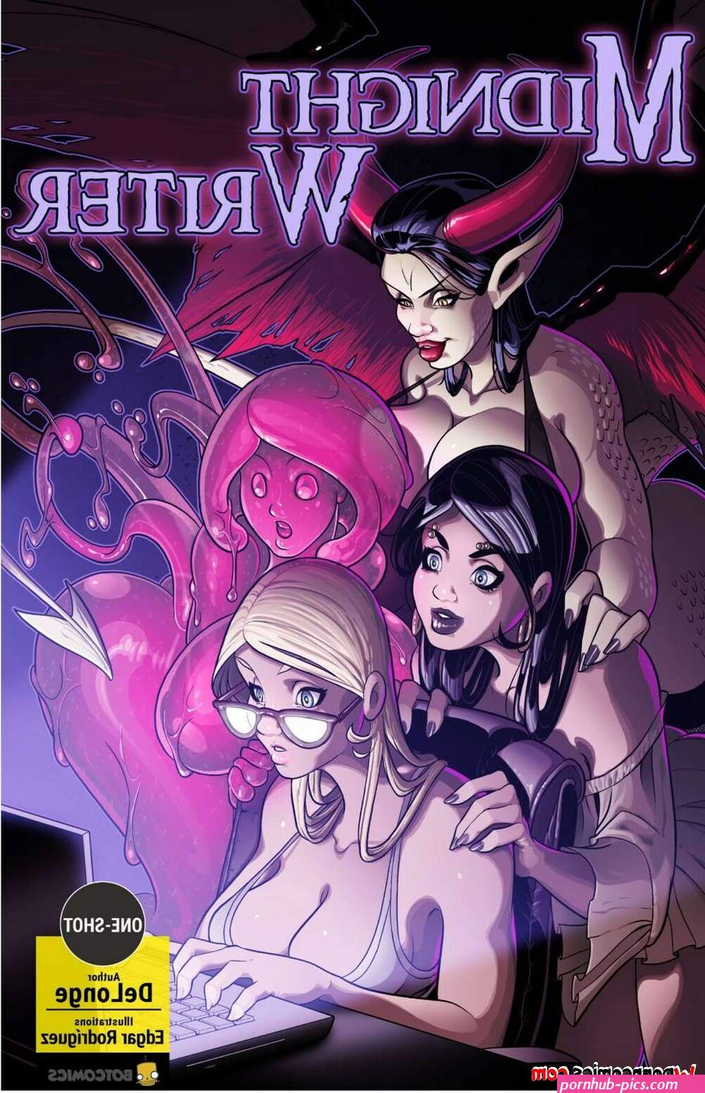 Porn comic Midnight Writer. One Shot. Sex comic reading a porn