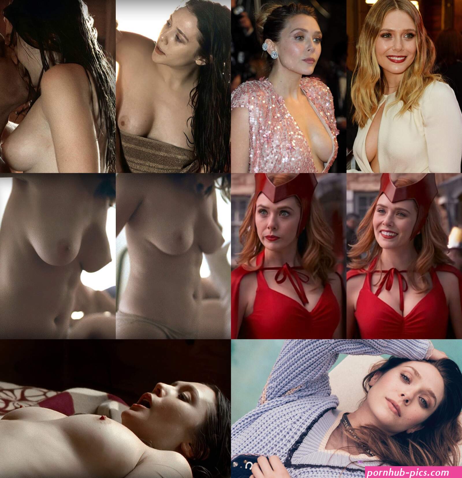 Elizabeth olsen nude ass