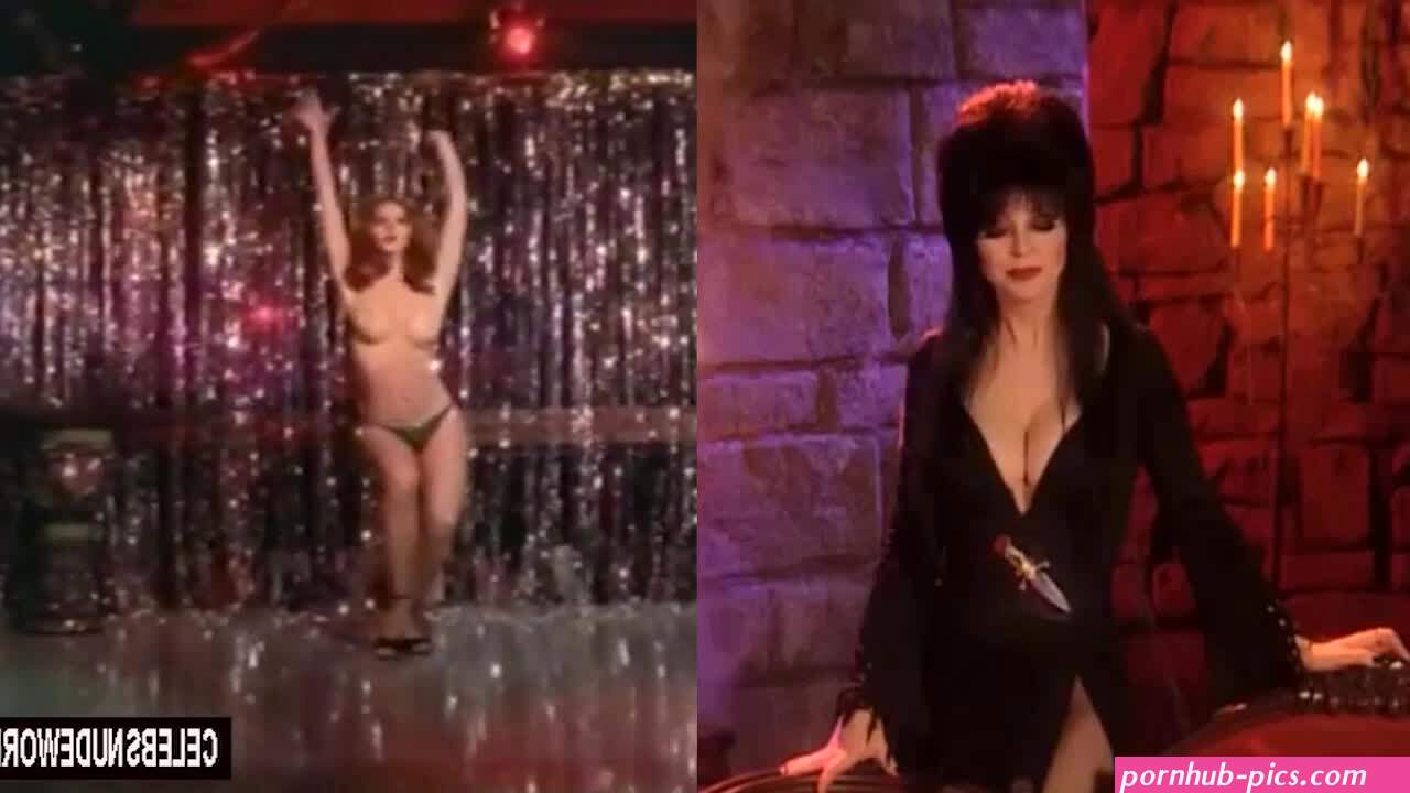 Nude Scenes: Cassandra Peterson as Elvira and topless in The Working Girls