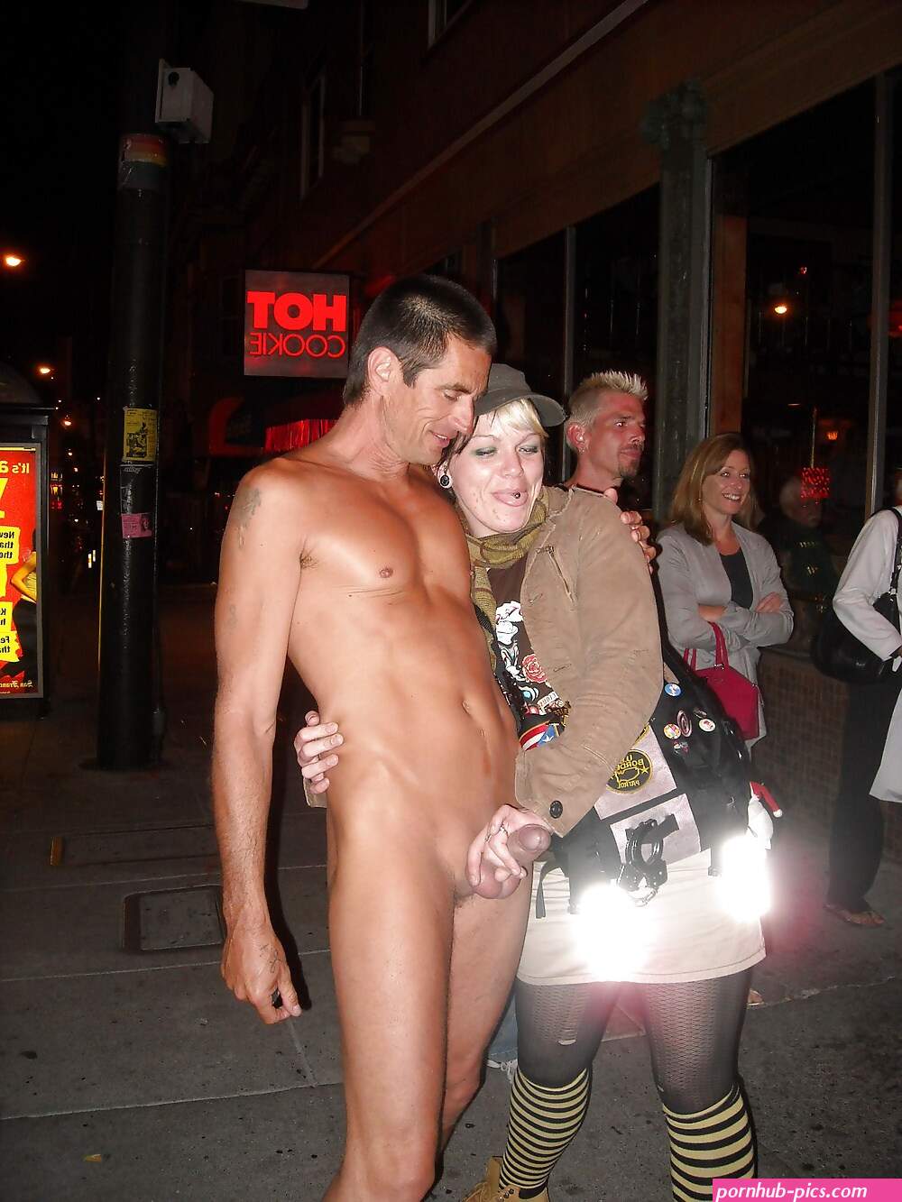 Men Naked in Public