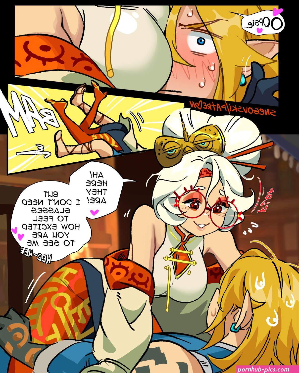 Snegovski Puh-Purahs Glasses Tears of the Kingdom comic porn
