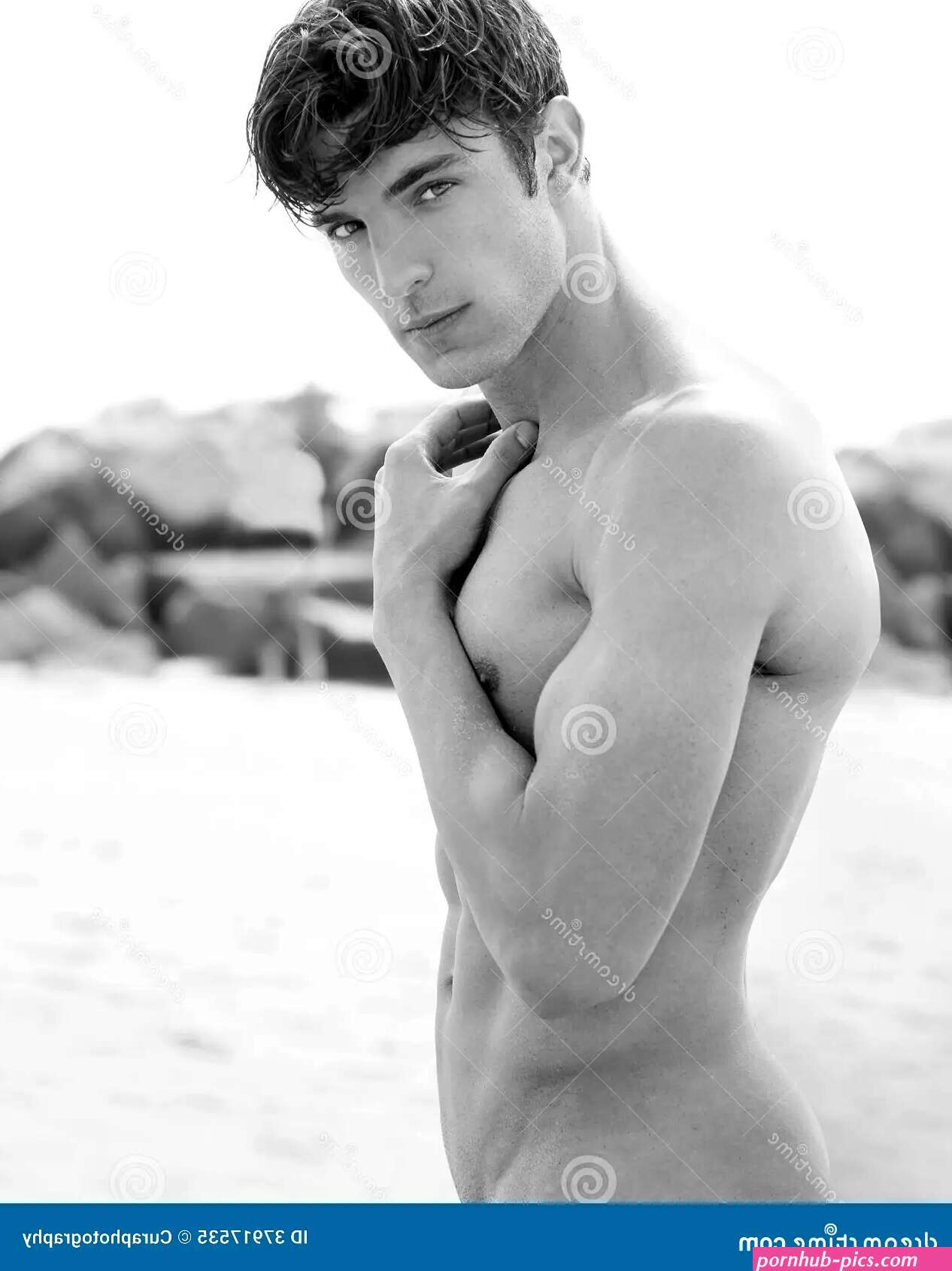 Young nude man stock image. Image of looking hair caucasian