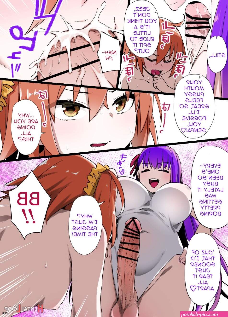 Page 1 of A Manga Where Futanari Bb Brainwashes Chaldea by Kusayarou